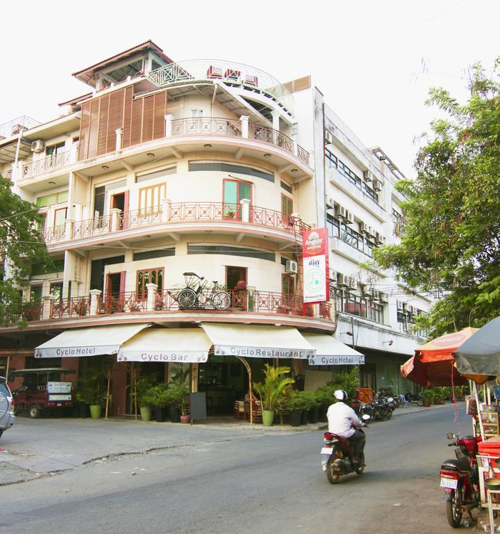 Cyclo Hotel-Bar-Restaurant Phnom Penh Dış mekan fotoğraf